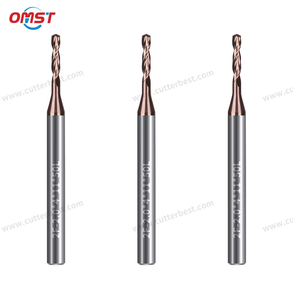 Frese CNC di alta qualità in metallo duro & HSS per lavorazioni meccaniche di precisione