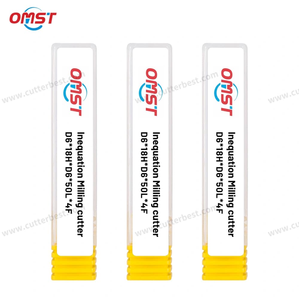 4 ดอกเอ็นมิลล์คาร์ไบด์ฟลุตสำหรับการตัดเฉือนโลหะที่มีความแม่นยำ