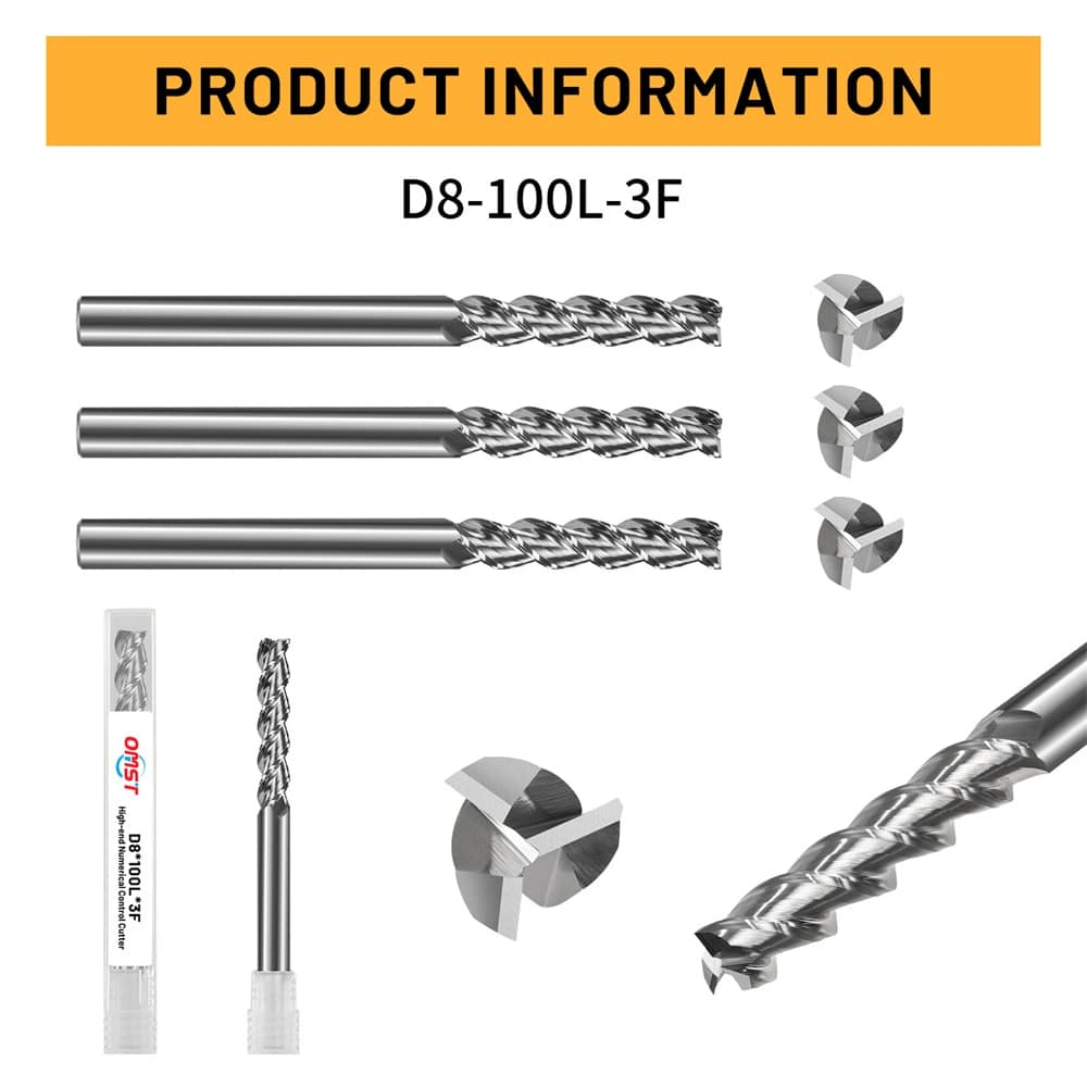 알루미늄용 프리미엄 엔드밀: 효율적인 가공 & 긴 공구 수명