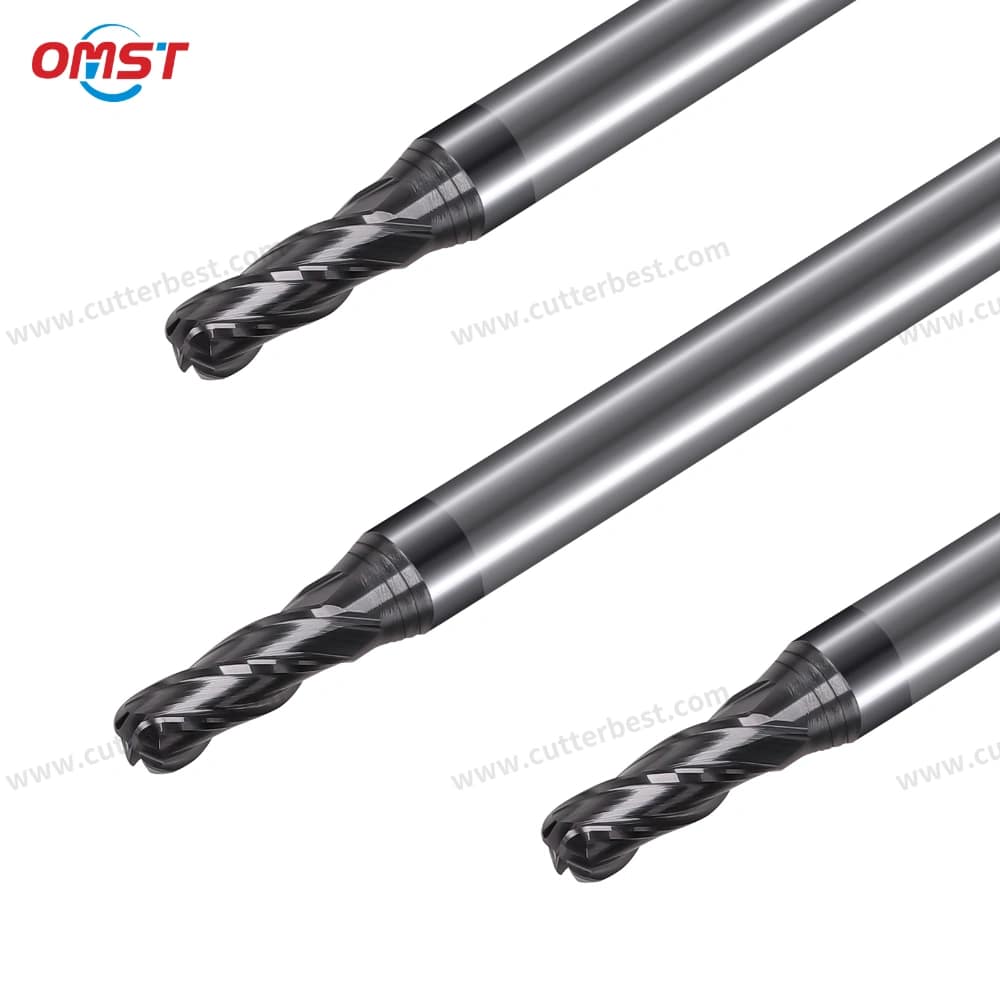 ラジアスエンドミル 精密加工用超硬CNCフライス