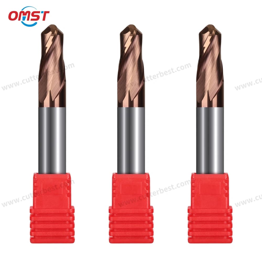 Fresas cónicas de precisión: Herramientas de corte CNC de alta velocidad para metales duros