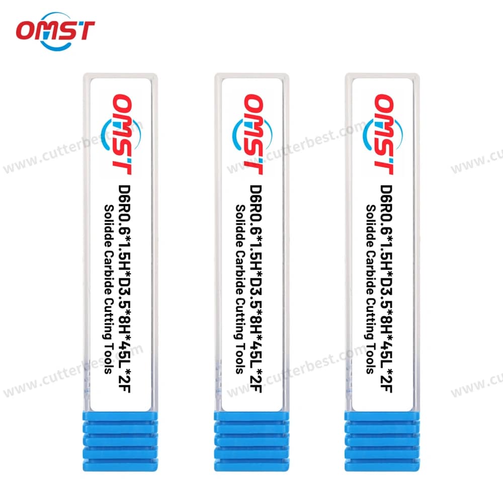 Frese di precisione in metallo duro per titanio, Acciaio & Compositi