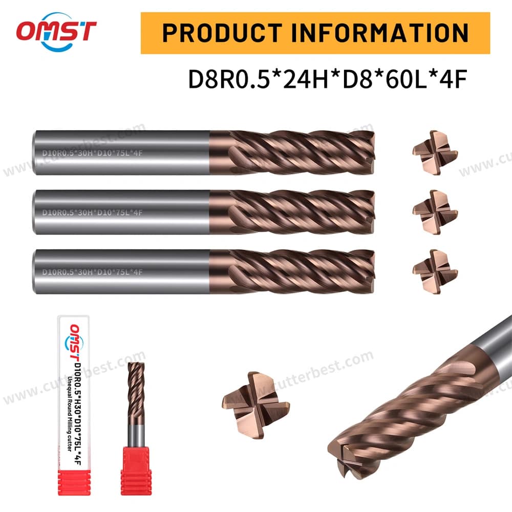 Frese a candela: Utensili per fresatura di precisione in metallo duro per lavorazione CNC