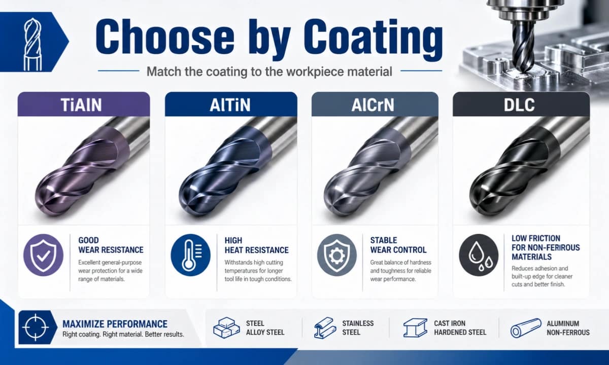 Ball Nose End Mill Coating Options