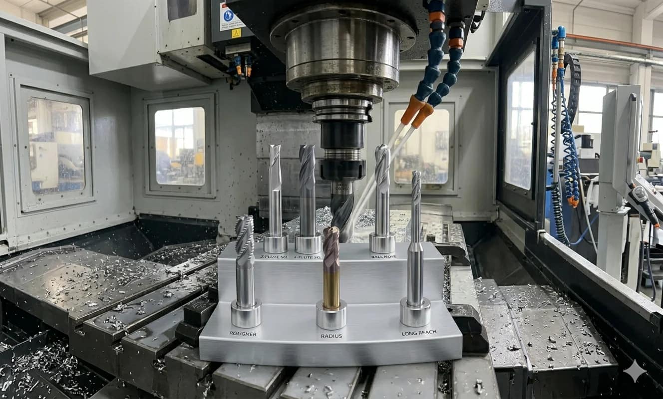 End Mill Cutter Uses in CNC Machining