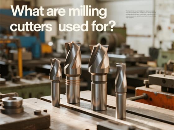 cnc milling cutter uses