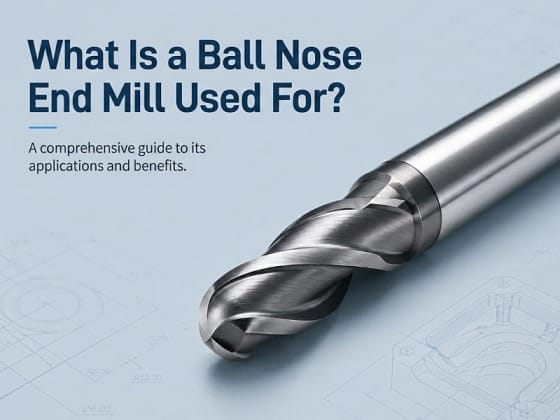 ball nose end mill for 3D contour milling and mold finishing