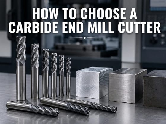 how to choose a carbide end mill cutter