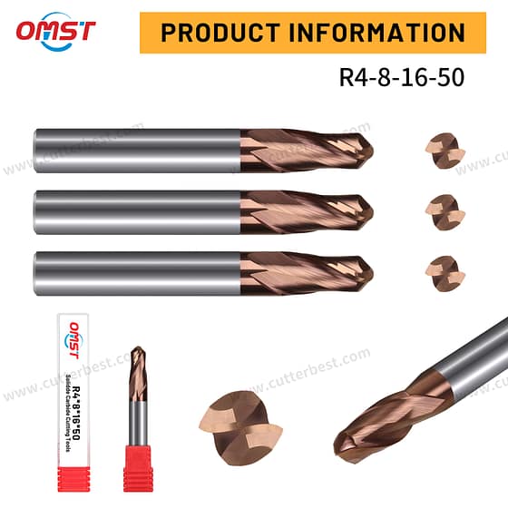 tapered ball end mills